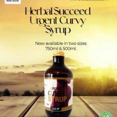 Urgent curvy syrup - 750ml