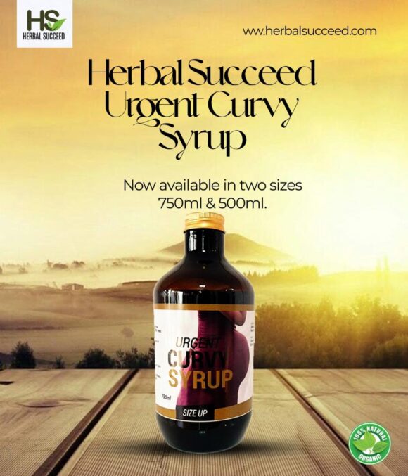 Urgent curvy syrup - 750ml